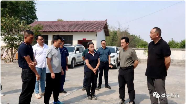 謝金翔、鄭昭帶隊開展巡林督查，督導森林防火工作