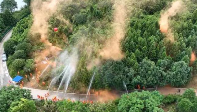 北湖區(qū)|以練備戰(zhàn) ，開(kāi)展森林防滅火應(yīng)急演練